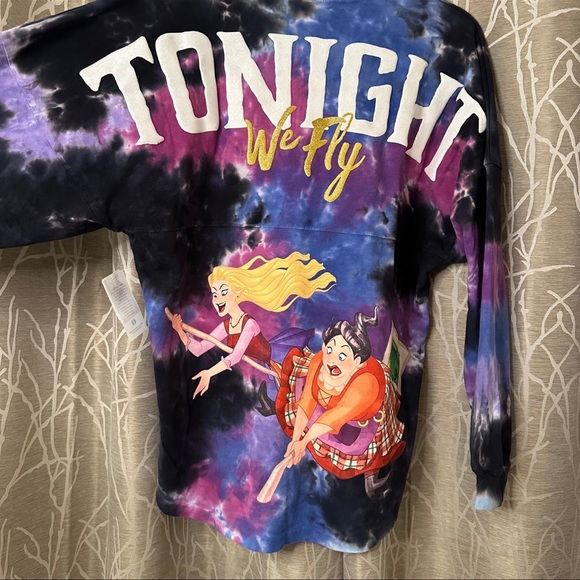 DISNEY DISNEYLAND HOCUS POCUS HALLOWEEN BOO BOO WITCH SPIRIT JERSEY ADULT NEW - Picture 2 of 6